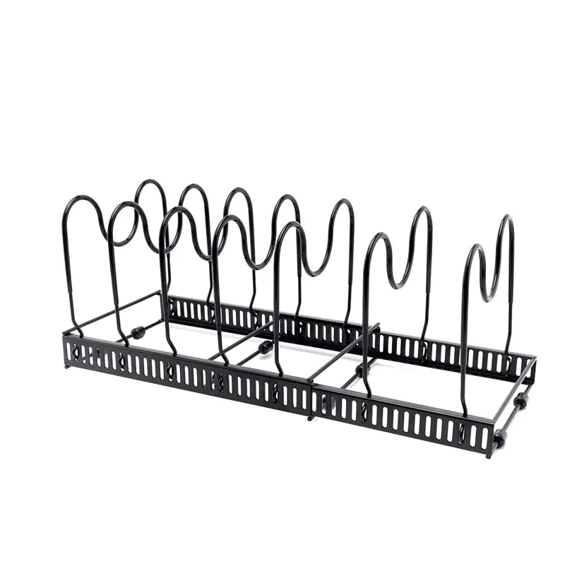 Retractable Multi-layer Folding Wrought Iron Rack